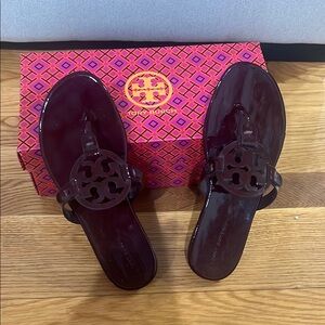 Tory Burch Women's Burgundy Sandals